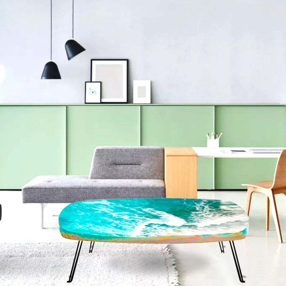Resin Ocean Wave Mold - Diy Epoxy Resin Molds Square River