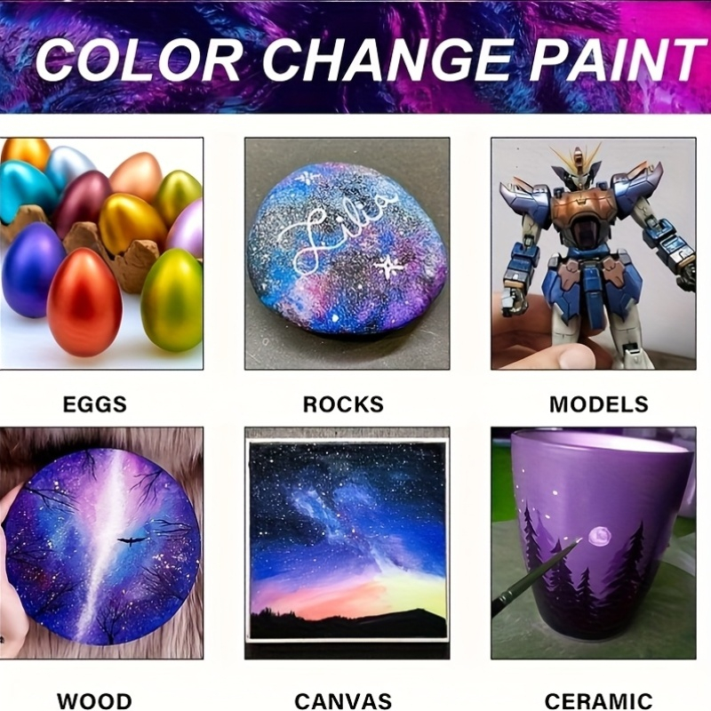 Acrylic Paint Set 6 Colors 50m - Resin Pigment Set 리뷰 및 가격