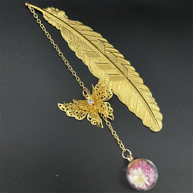 1PC Metal Bookmark Creative Im - Dried Flower Bulk 리뷰 및 가격