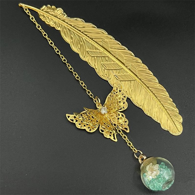 1PC Metal Bookmark Creative Im - Dried Flower Bulk 리뷰 및 가격