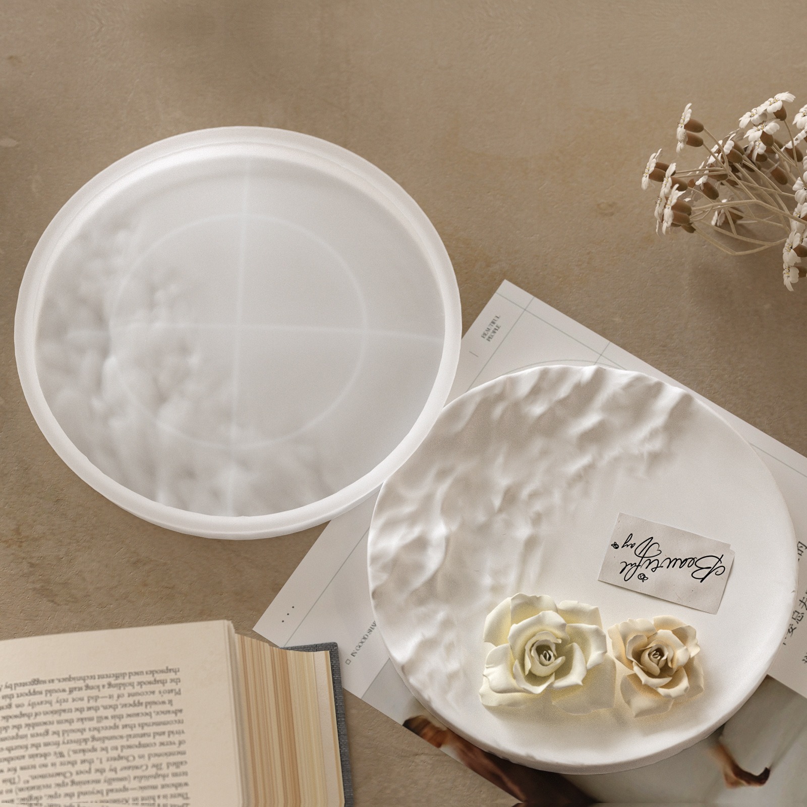 INS Irregular Ripple Large Cir - Resin Ocean Wave Mold 리뷰 및 가격