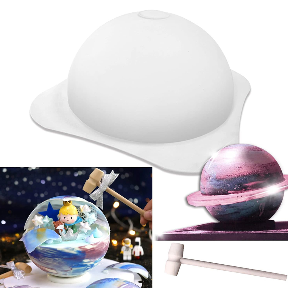 1/3pcs Large Silicone Hemisphe - Coaster Mold Round 리뷰 및 가격
