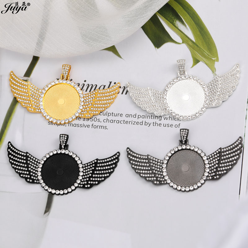 5PCS Blank Wings Pendant Setti - Bezels Set Pendant 리뷰 및 가격
