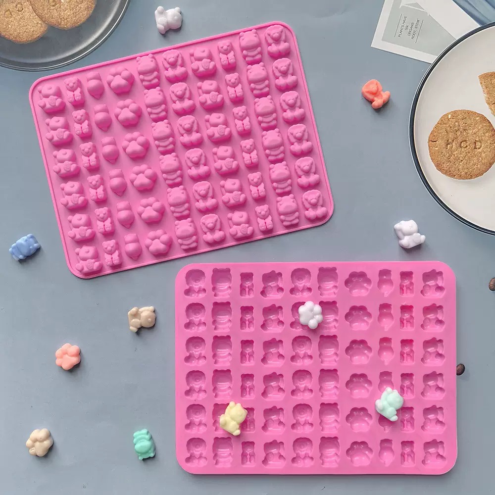 7Pcs Candy Silicone Moulds wit - Silicone Mold Tray 리뷰 및 가격