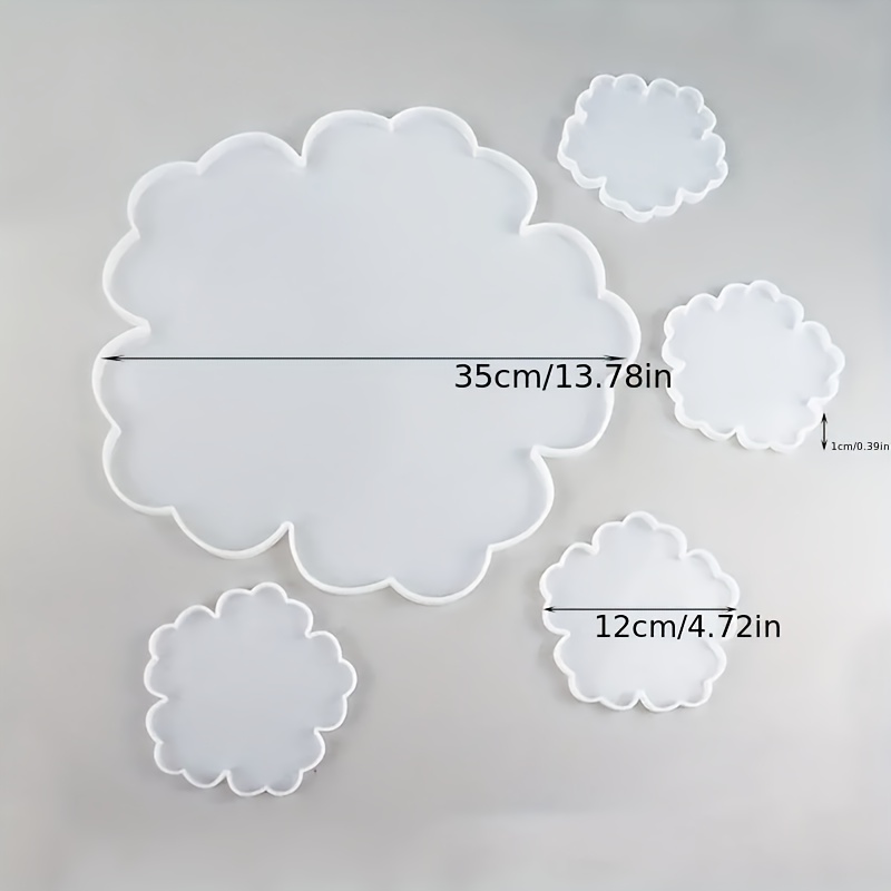 5pcs Mirror Large Flower Small - Flower Preservation Resin 리뷰 및 가격