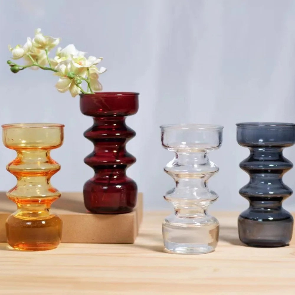 Colorful Vases Glass Ornaments - Dried Flower Bulk 리뷰 및 가격