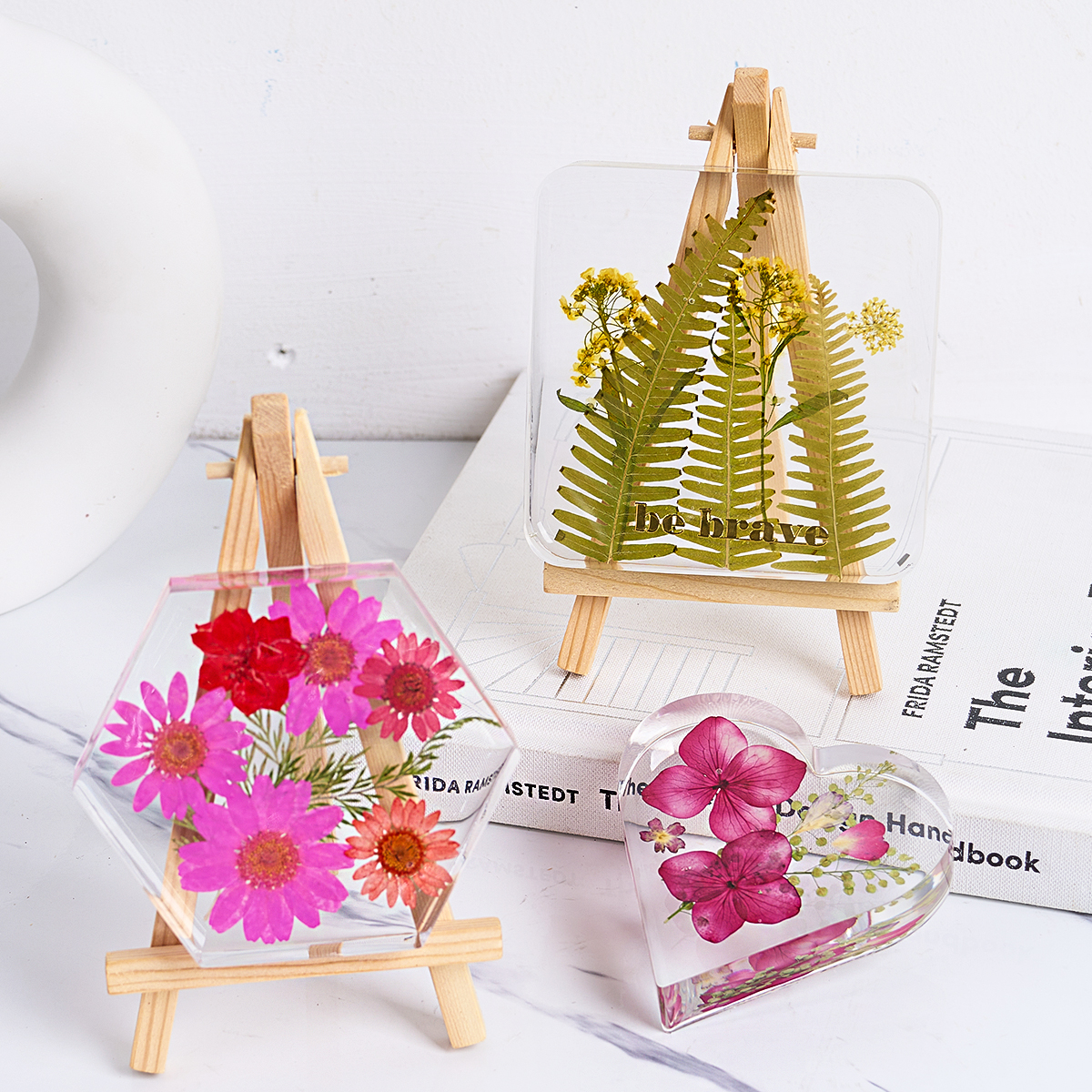 6 Holes Coaster Silicone Mold  - Coaster Mold Round 리뷰 및 가격