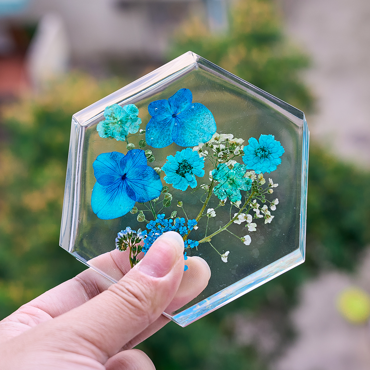 6 Holes Coaster Silicone Mold  - Coaster Mold Round 리뷰 및 가격