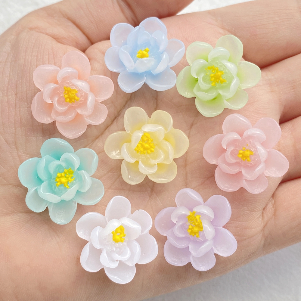 10Pcs New Cute Cartoon Flower  - Flower Preservation Resin 리뷰 및 가격