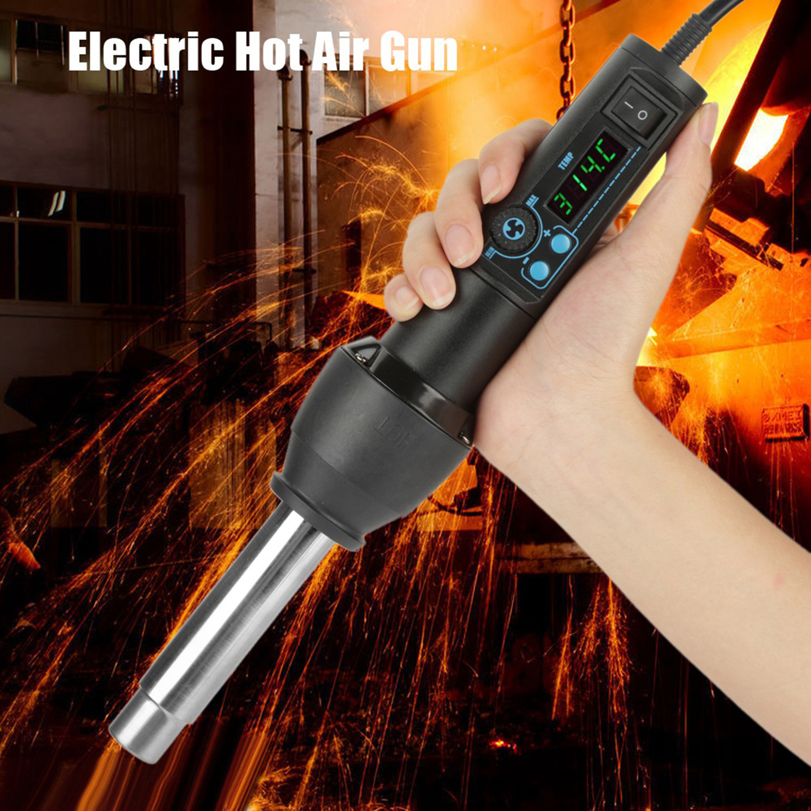 8858‑I / 650W LED Digital Disp - Heat Gun Small 리뷰 및 가격