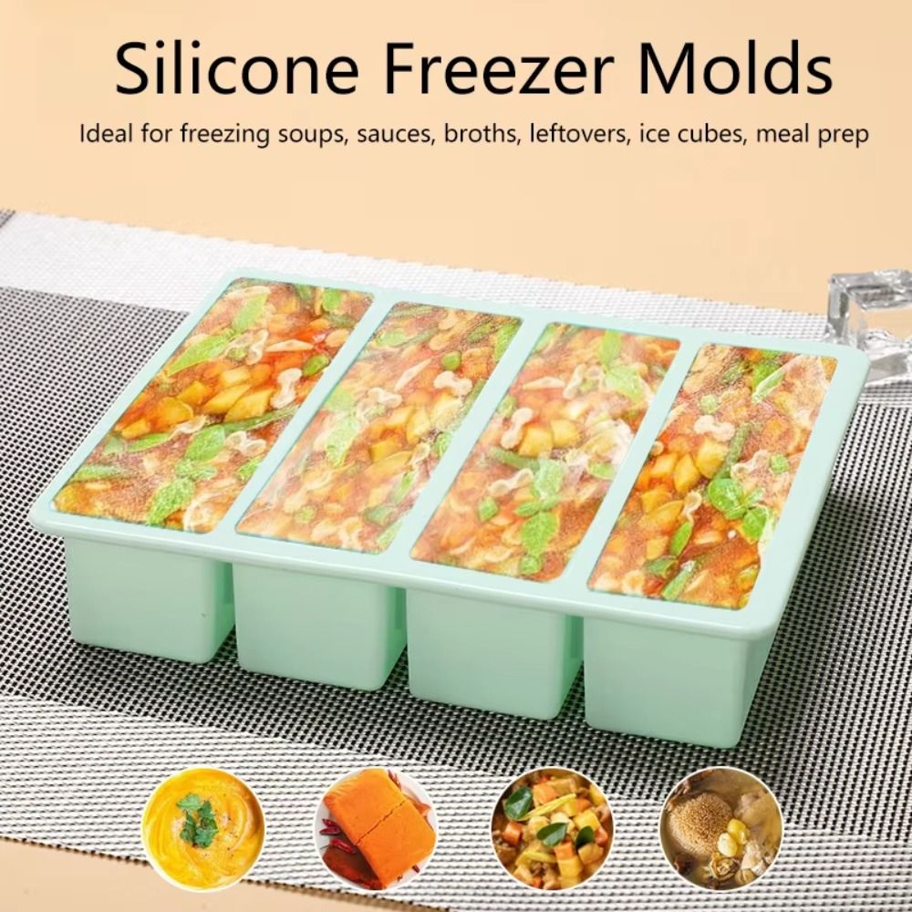 New 4 Grids Giant Storage For  - Serving Tray Mold 리뷰 및 가격