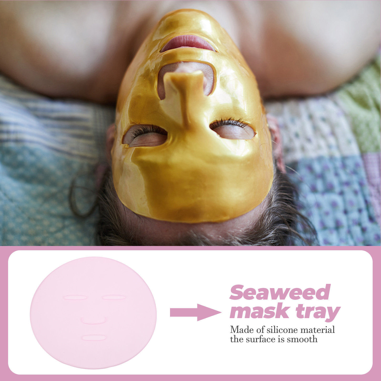 2Pcs DIY Seaweed Mask Mold Reu - Silicone Mold Tray 리뷰 및 가격