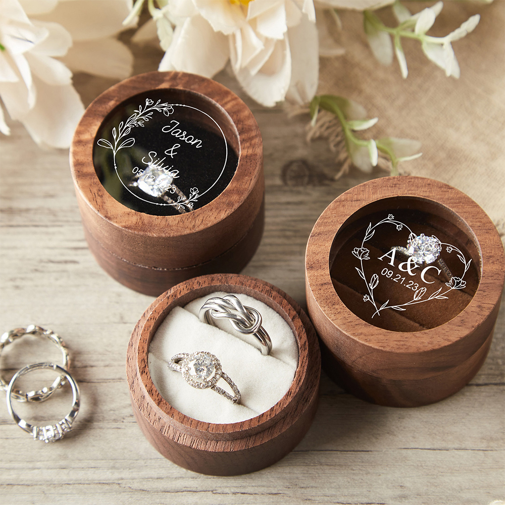 Personalized Wooden Wedding Ri - Wood Ring Blank 리뷰 및 가격