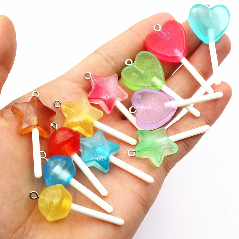 10pcs Mixed Colors Resin Cute  - Flower Preservation Resin 리뷰 및 가격