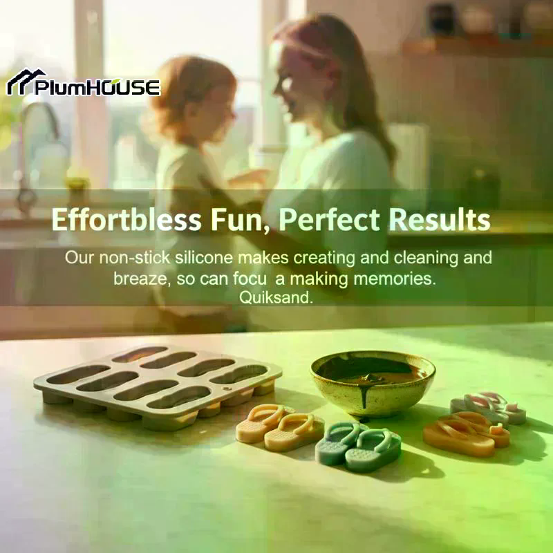 Beach Shoes Silicone Mold Summ - Silicone Mold Tray 리뷰 및 가격