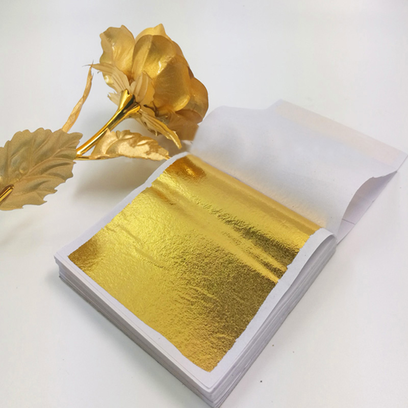 100pcs Imitation Gold Sliver L - Gold Foil Flakes 리뷰 및 가격