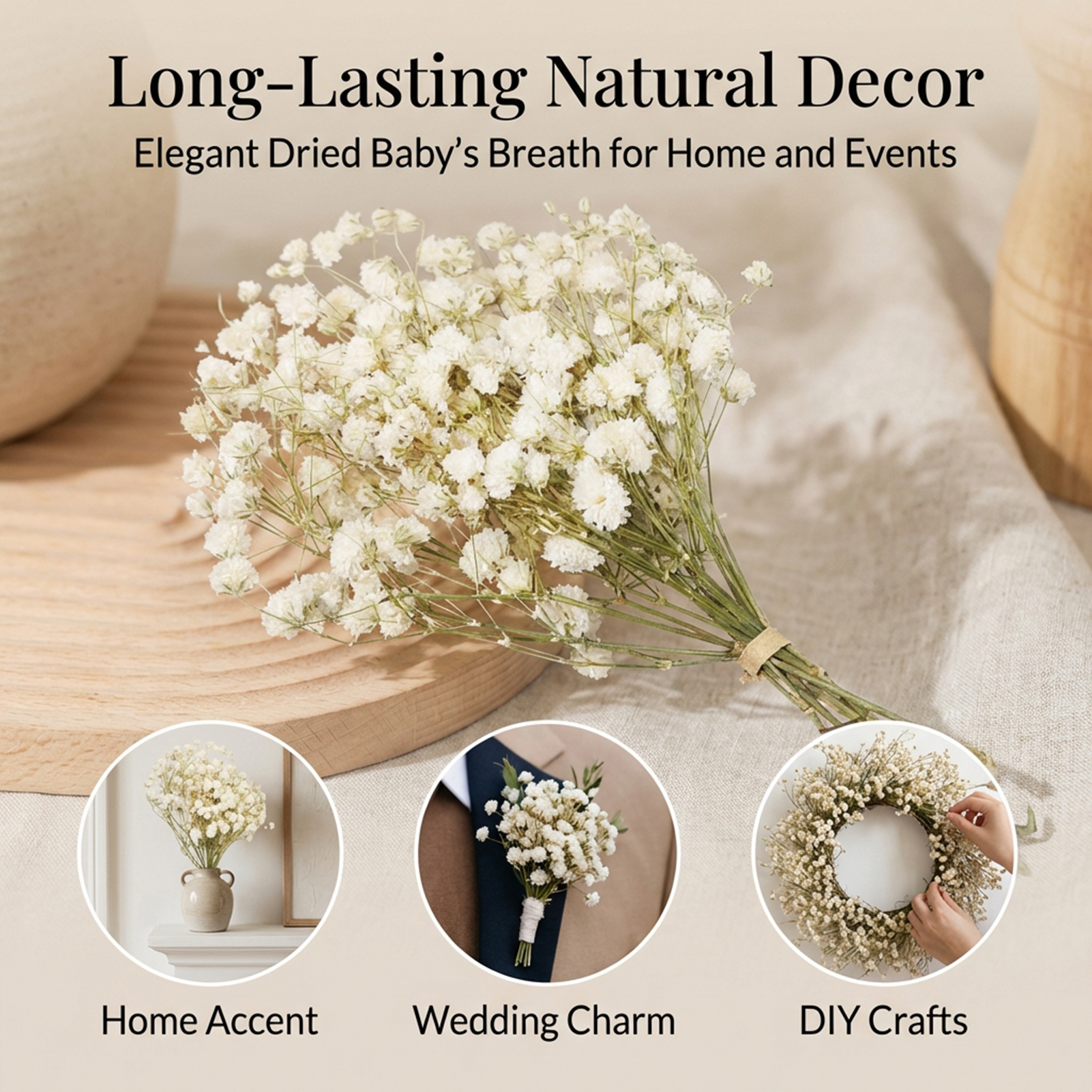 Preserved Mini Flower Bouquet  - Dried Flower Bulk 리뷰 및 가격