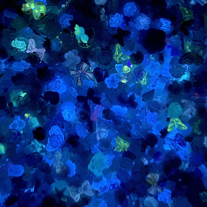 50pcs/pack Luminous Light Resi - Resin Glitter Pack 리뷰 및 가격