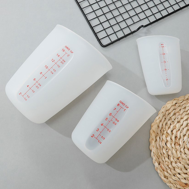 125/250/500ml Silicone Measuri - Mixing Cup Silicone 리뷰 및 가격