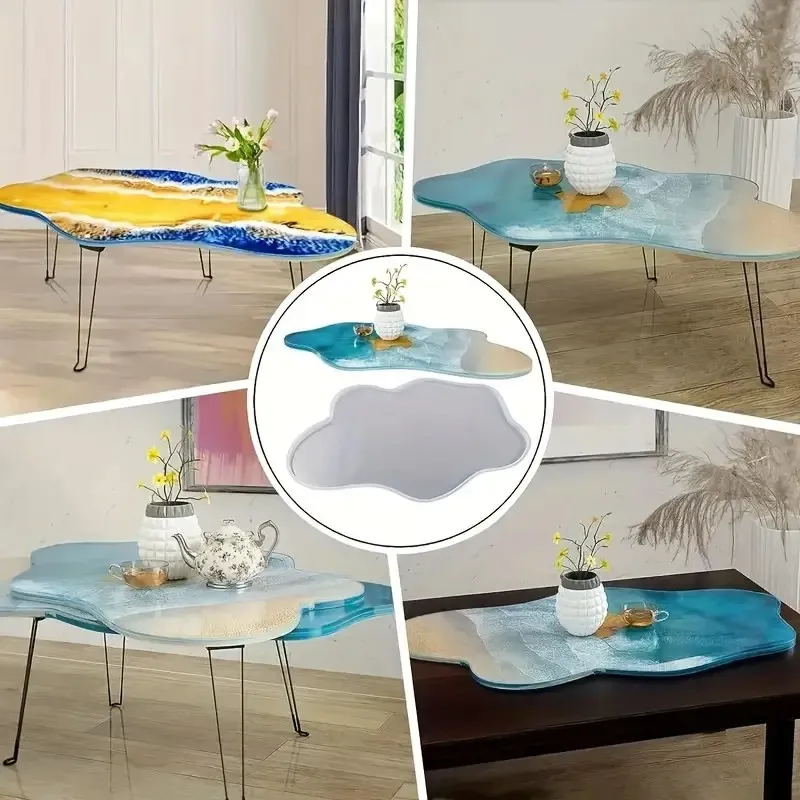 2026-Large 61cm Irregular tray - Resin Ocean Wave Mold 리뷰 및 가격