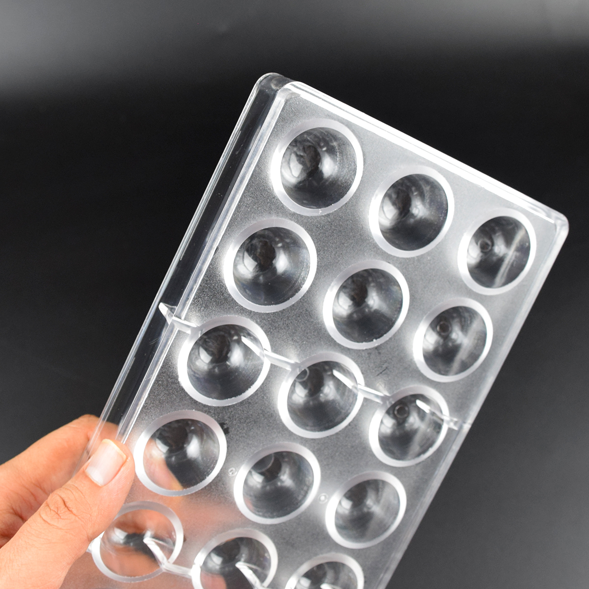 21 Cavity Dome Chocolate Mold  - Dome Mold Clear 리뷰 및 가격