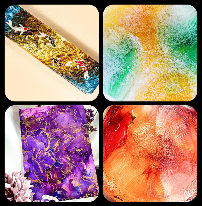 1 Set Art Ink Alcohol Epoxy Re - Resin Dye Alcohol 리뷰 및 가격