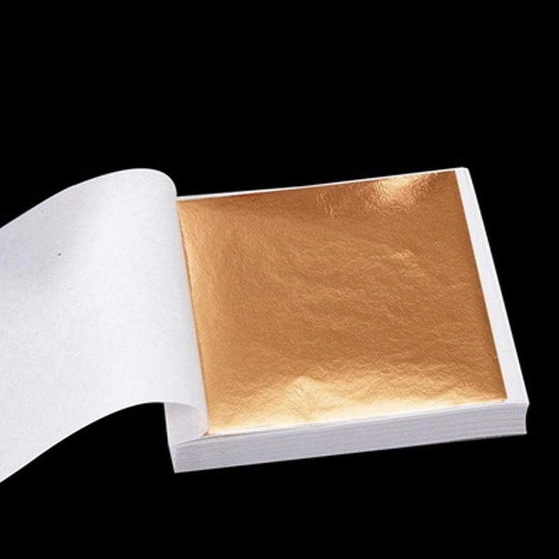 100pcs  Art Craft Design Paper - Gold Foil Flakes 리뷰 및 가격