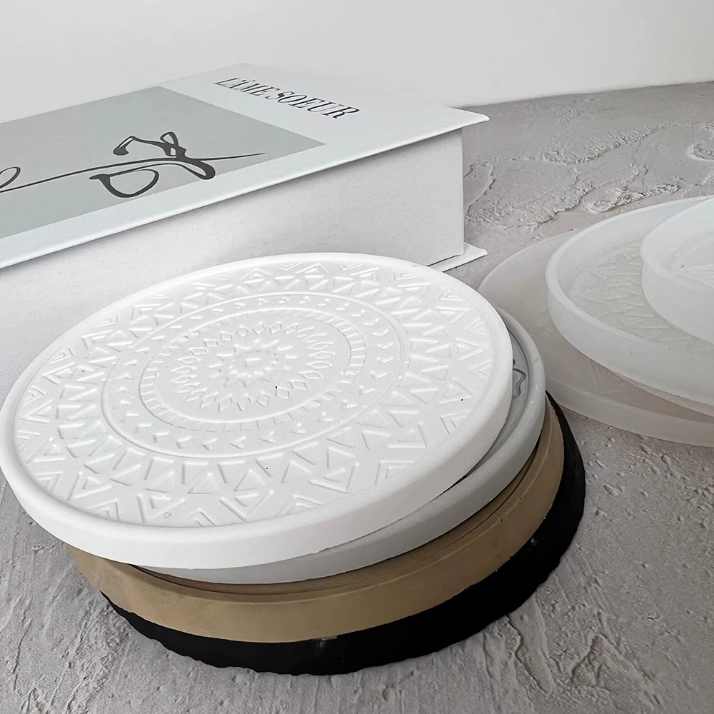 Mandala Round Coaster Resin Si - Coaster Mold Round 리뷰 및 가격