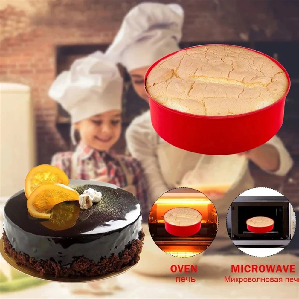 Silicone Cake Mold 4/6/8Inch R - Coaster Mold Round 리뷰 및 가격