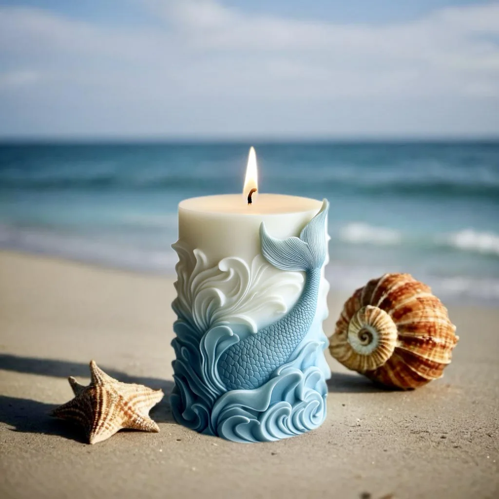 2024 ocean wave foam cylindric - Resin Ocean Wave Mold 리뷰 및 가격