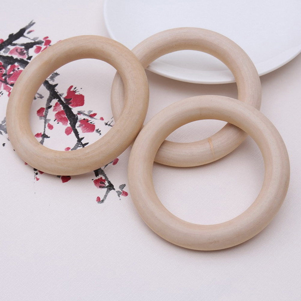 12Pcs Smooth Wooden Rings 55Mm - Wood Ring Blank 리뷰 및 가격