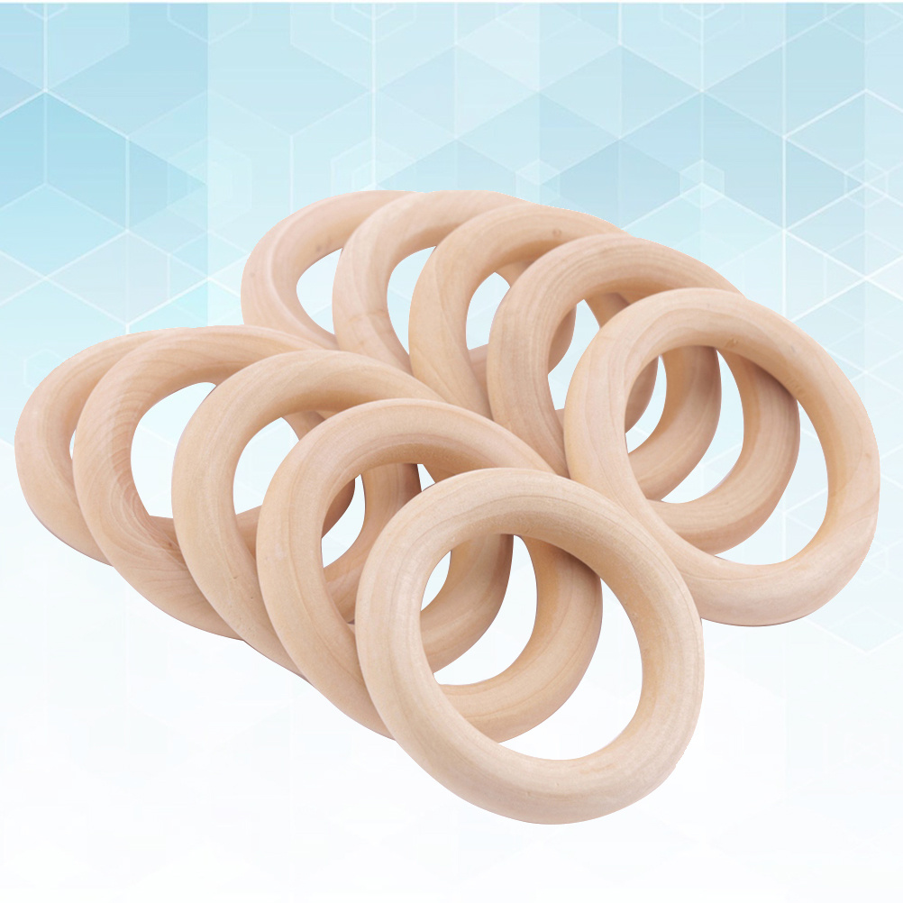 12Pcs Smooth Wooden Rings 55Mm - Wood Ring Blank 리뷰 및 가격