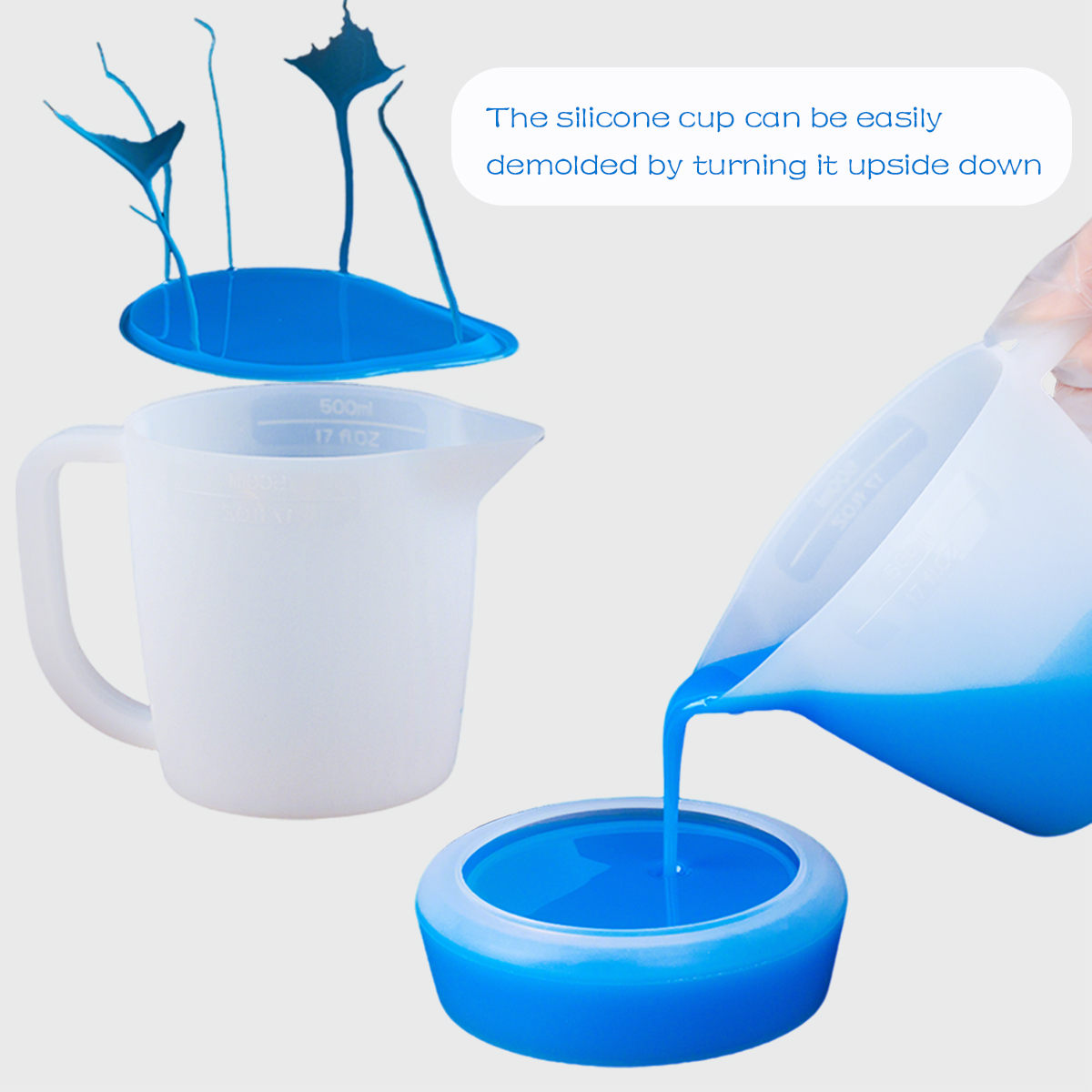 500ML Silicone Measuring Cup w - Mixing Cup Silicone 리뷰 및 가격