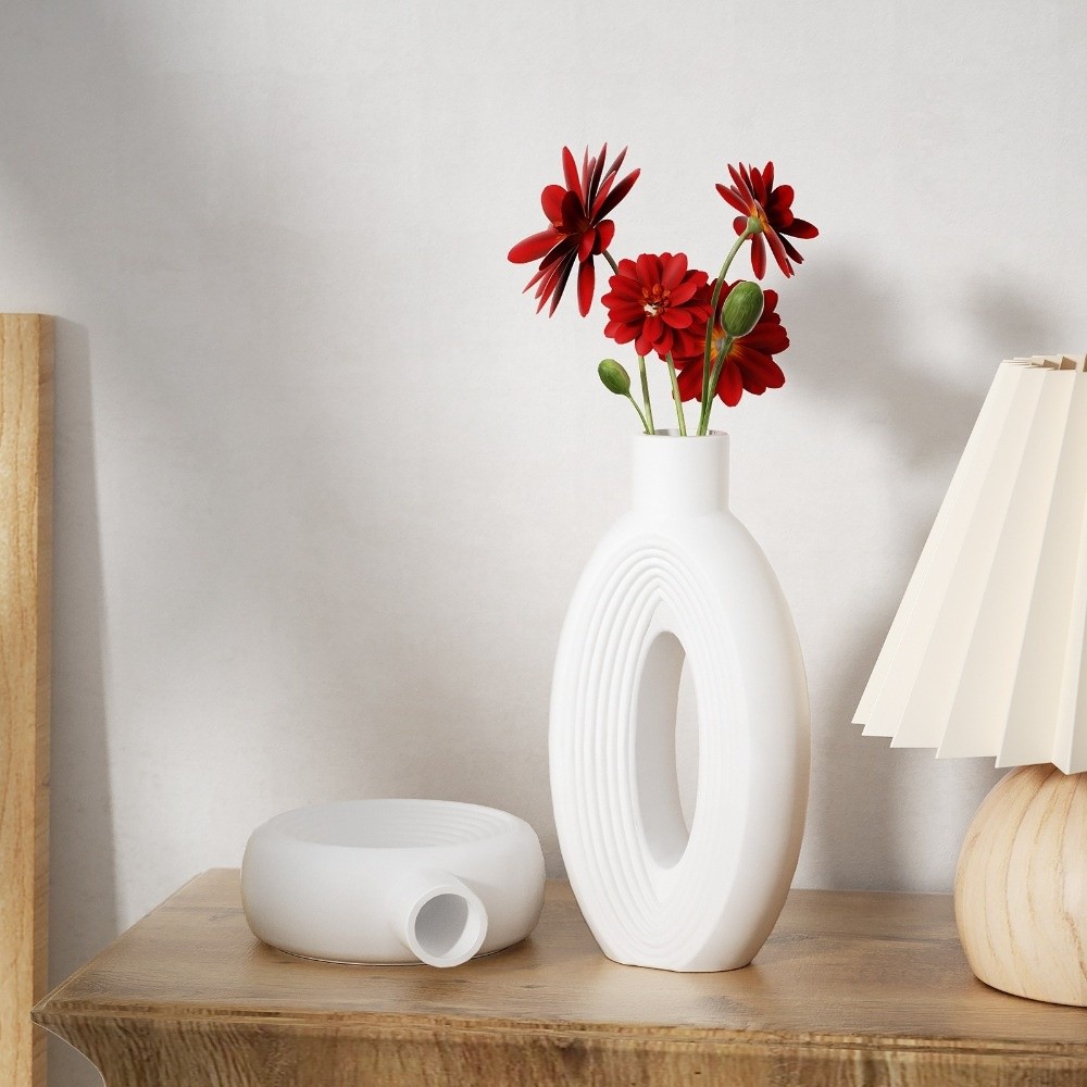 Oval Stripe Silicone Vase Mold - Resin Craft Workshop 리뷰 및 가격