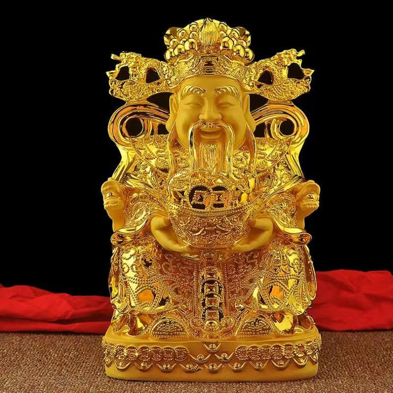 Feng Shui Gold God of Wealth L - Resin Crafts 리뷰 및 가격