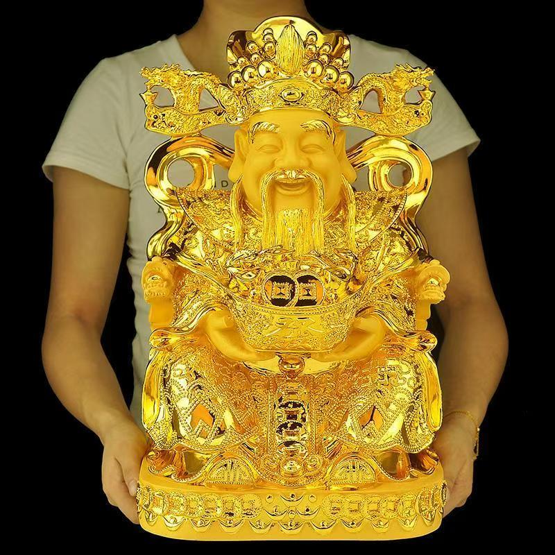 Feng Shui Gold God of Wealth L - Resin Crafts 리뷰 및 가격