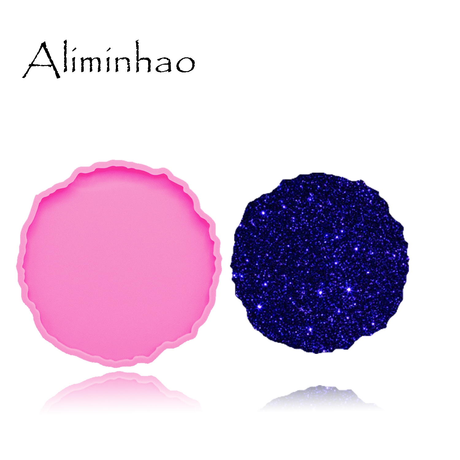 DY0278 Shiny High quality roun - Geode Mold Silicone 리뷰 및 가격