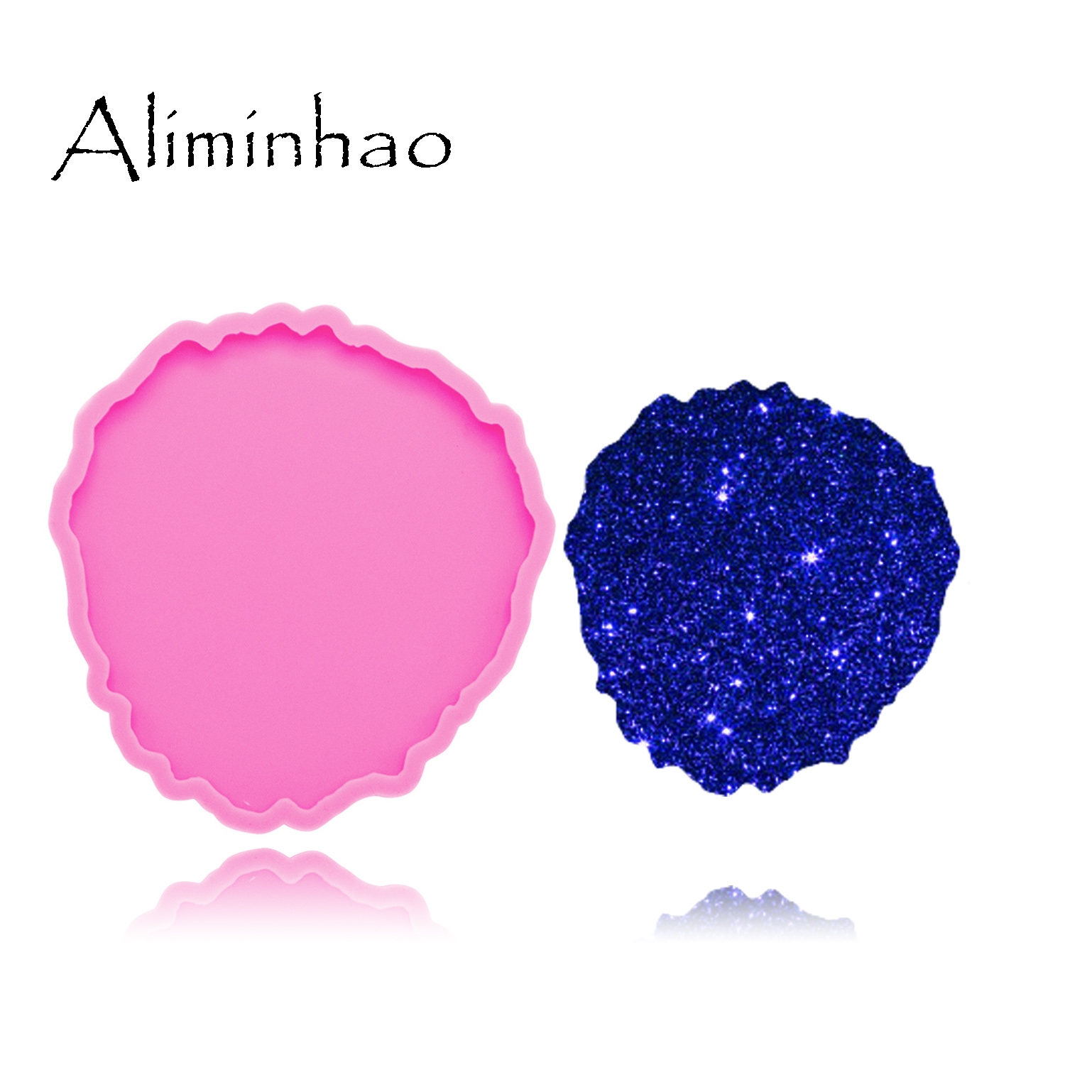 DY0278 Shiny High quality roun - Geode Mold Silicone 리뷰 및 가격