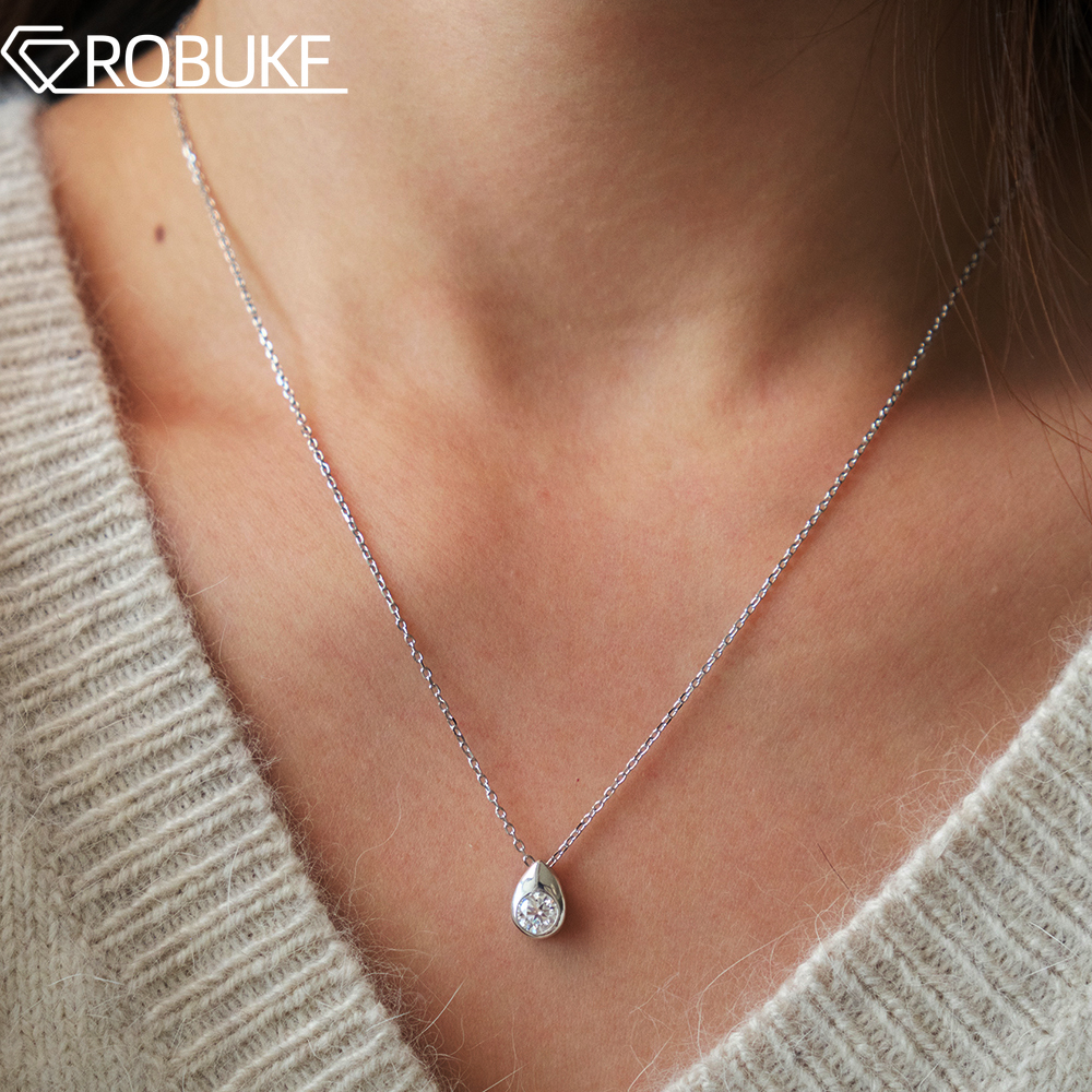 0.3/0.5CT Solitaire Diamond Mo - Bezels Set Pendant 리뷰 및 가격