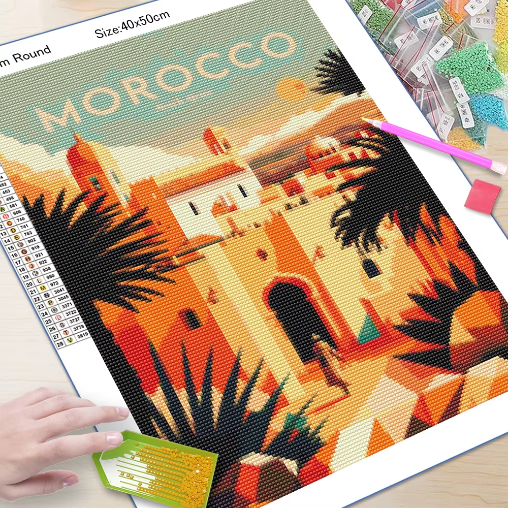 5D DIY Square&Round Diamond An - Resin Craft Kit 리뷰 및 가격