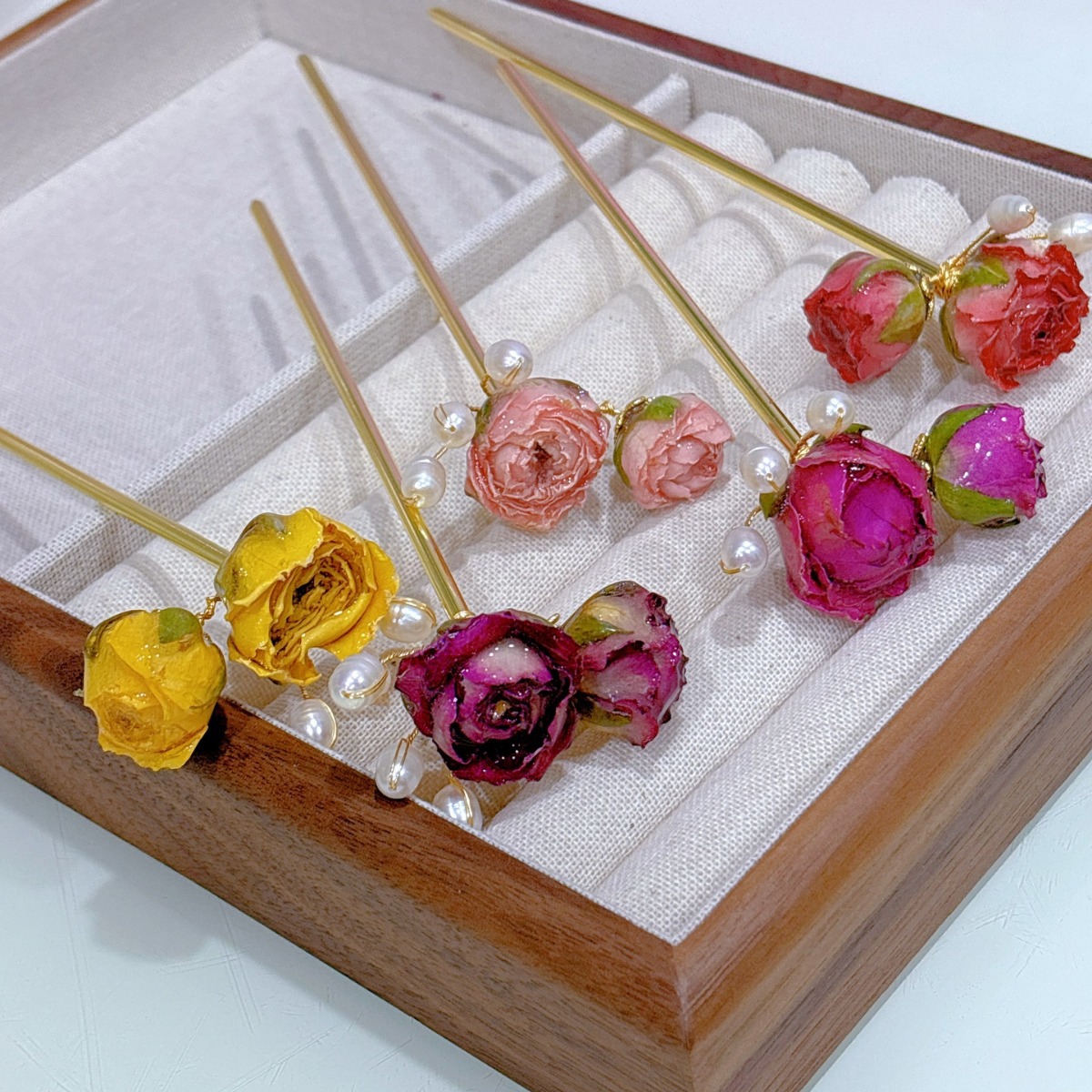 5pcs Drip Glue Roses Dried Flo - Dried Flower Bulk 리뷰 및 가격