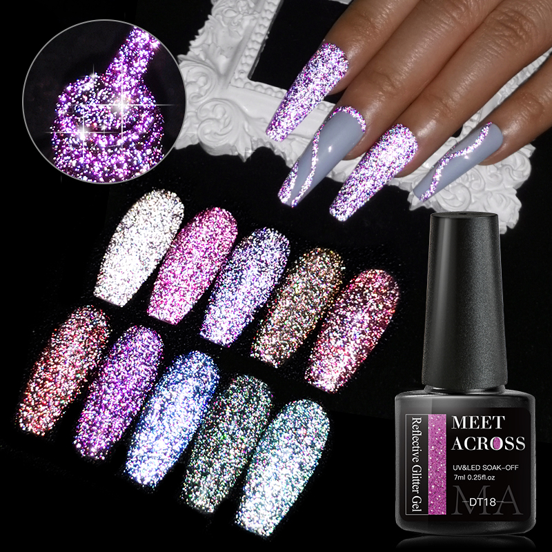 6Pcs Glitter Nail Gel Polish S - Resin Glitter Pack 리뷰 및 가격