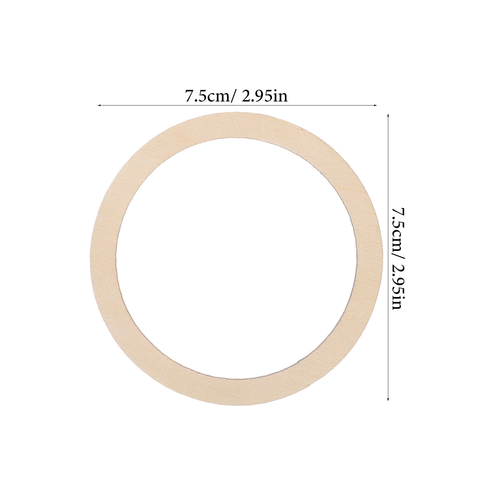 20Pcs Blank Wooden Circles Smo - Wood Ring Blank 리뷰 및 가격
