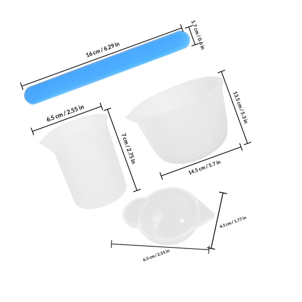 1Set Silicone Resin Measuring  - Mixing Cup Silicone 리뷰 및 가격