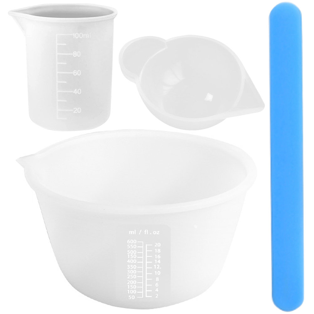 1Set Silicone Resin Measuring  - Mixing Cup Silicone 리뷰 및 가격