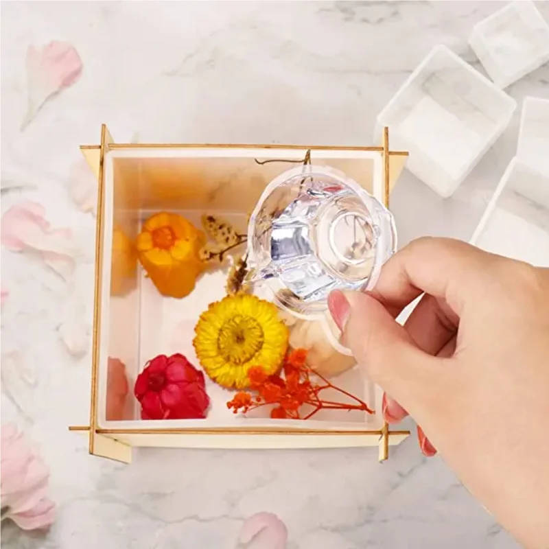 Large Square Resin Molds Upgra - Flower Preservation Resin 리뷰 및 가격