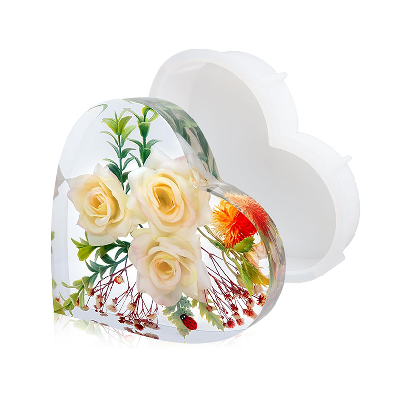 Large Heart Epoxy Resin Mold F - Flower Preservation Resin 리뷰 및 가격