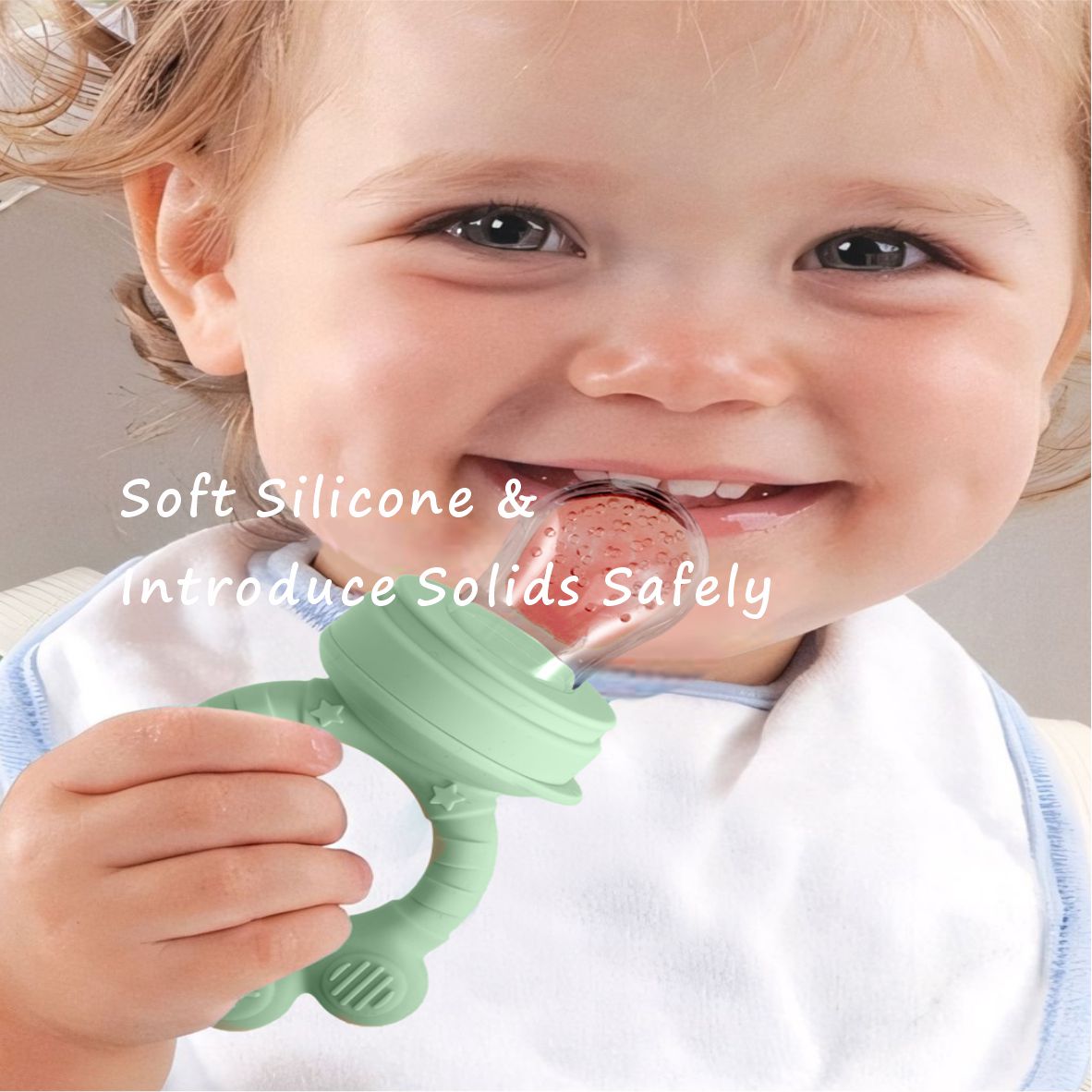 Baby Fruit Food Feeder & Freez - Silicone Mold Tray 리뷰 및 가격