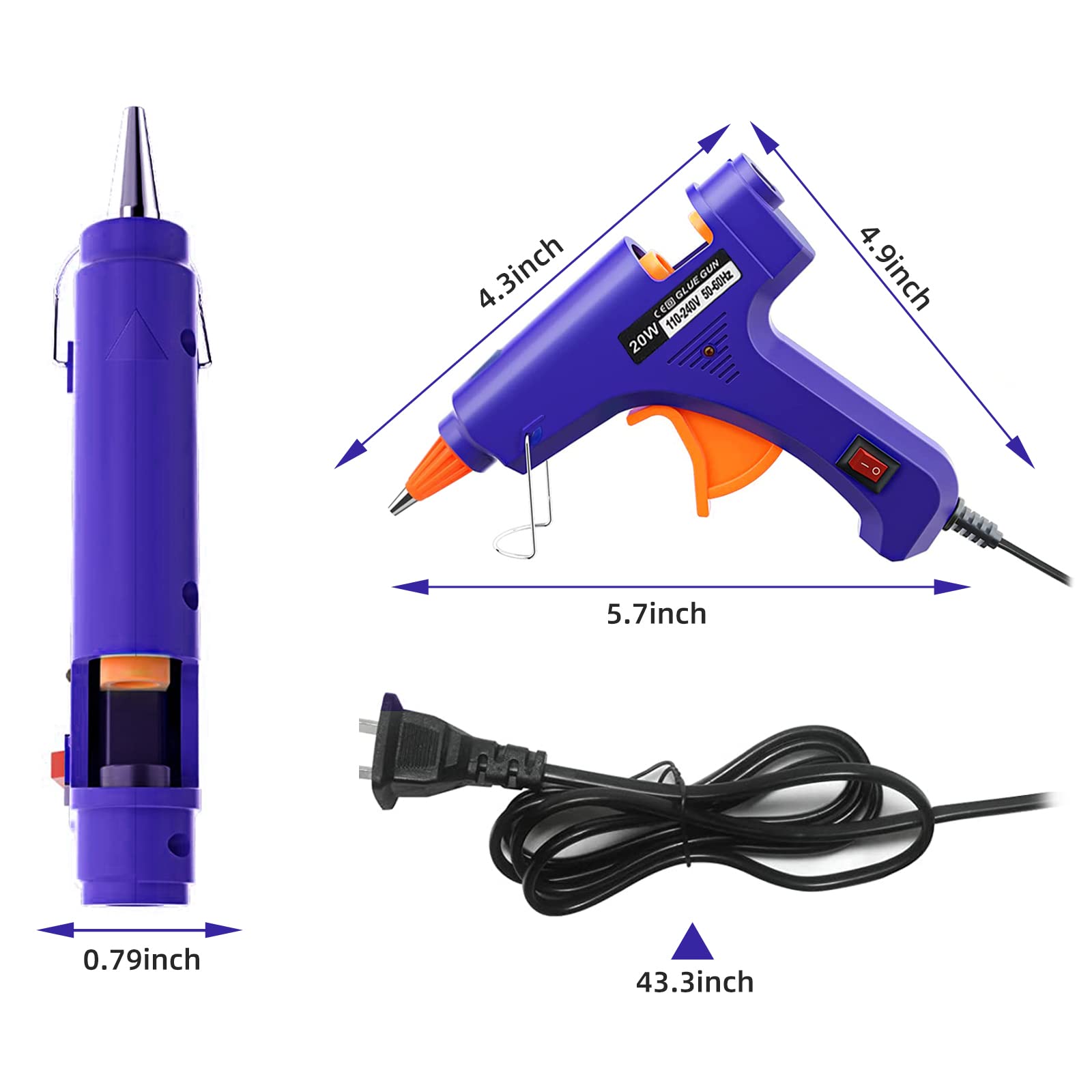 20W Hot Melt Glue Gun Househol - Heat Gun Small 리뷰 및 가격