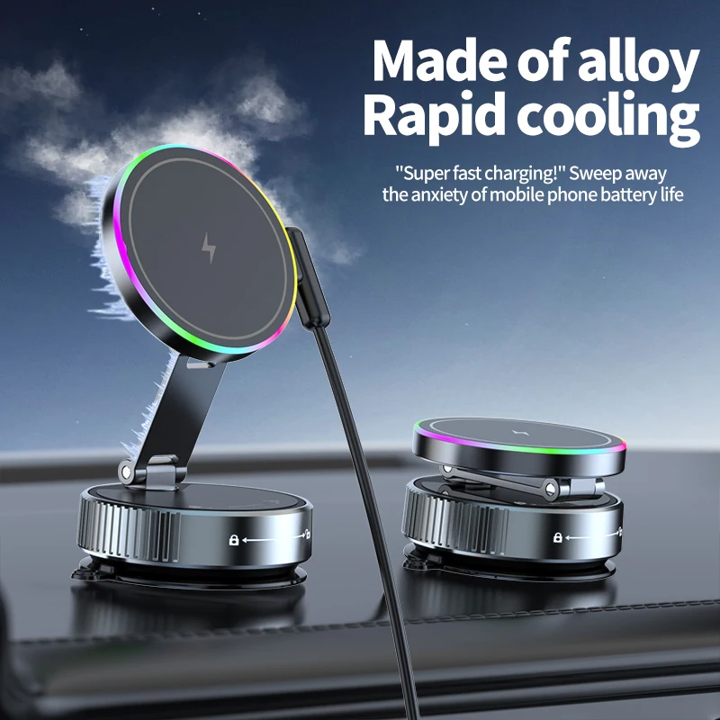 15W Wireless Car Charger Phone - Vacuum Chamber Small 리뷰 및 가격